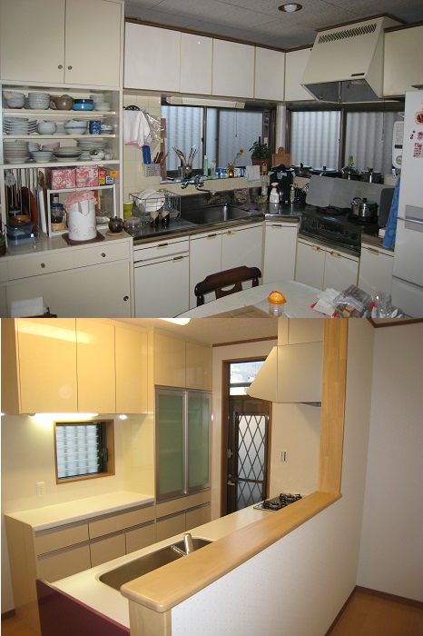 A邸　憧れの対面キッチン